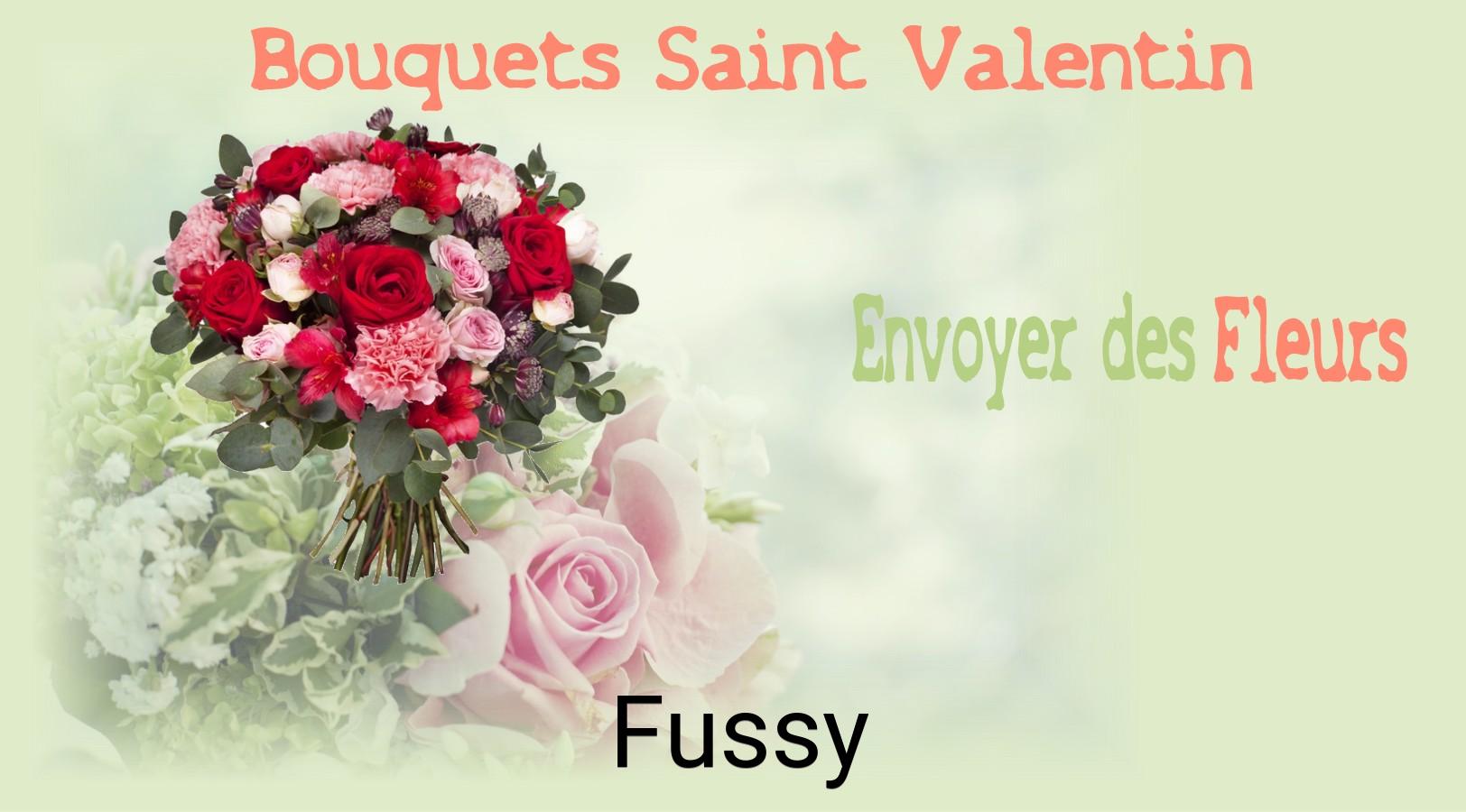 Roses de Saint-Valentin livrées à Fussy